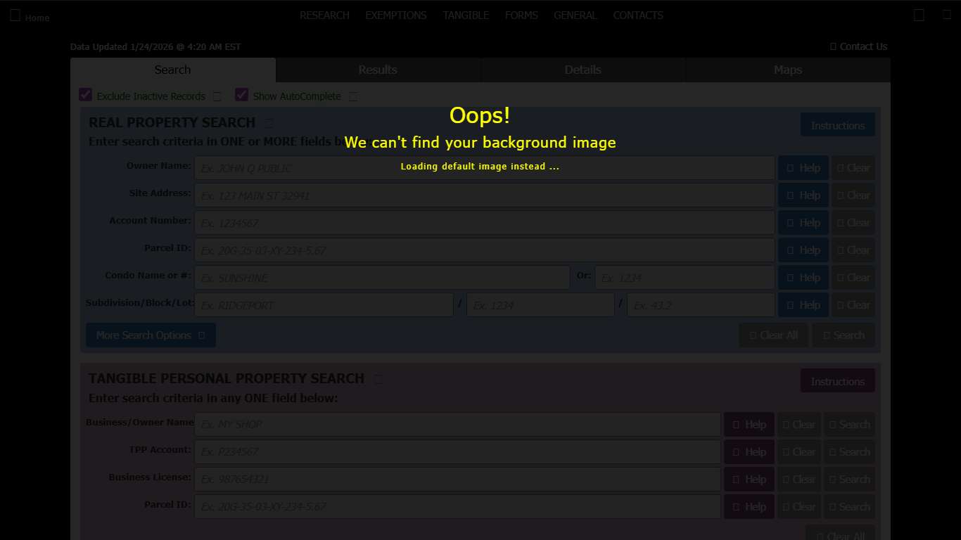 BCPAO - Property Search