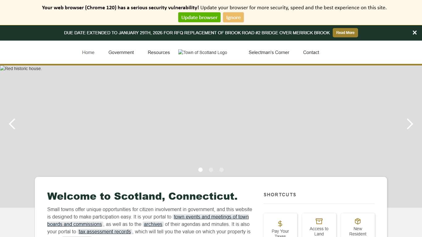 Welcome to Scotland, CT!